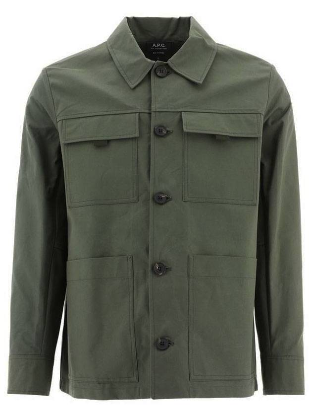 Robin Multi-Pocket Jacket Green - A.P.C. - BALAAN 1