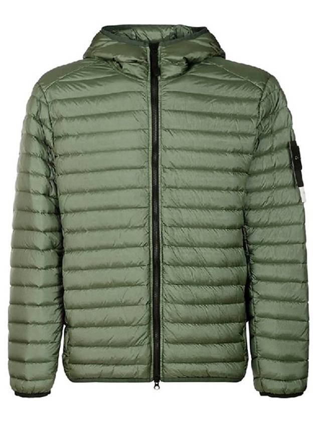 Loom Woven Chambers R-Nylon Down-TC Packable Jacket Green - STONE ISLAND - BALAAN 2