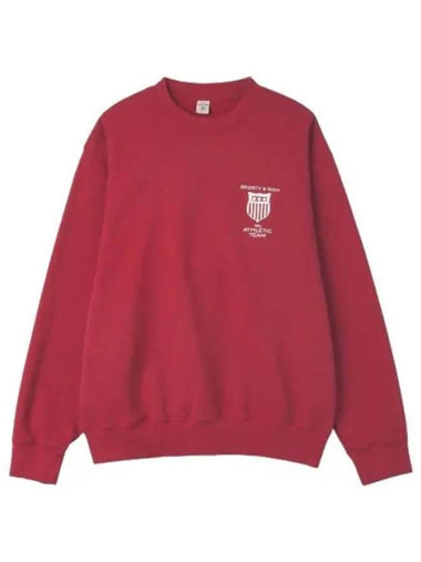 Athletic Club Sweatshirt Ruby White T Shirt - SPORTY & RICH - BALAAN 1