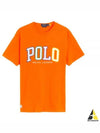 Embroidered Logo Short Sleeve T-Shirt Orange - POLO RALPH LAUREN - BALAAN 2