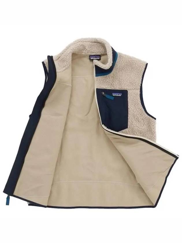 Classic Retro x Fleece Vest Natural - PATAGONIA - BALAAN 3