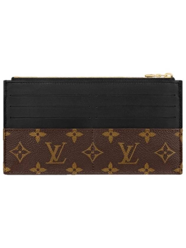 Slim Monogram Card Wallet Brown - LOUIS VUITTON - BALAAN 4