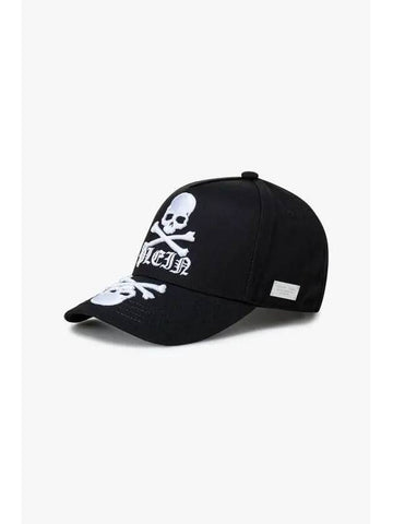 Men s Big Skull Embroidery Baseball Cap Black - PHILIPP PLEIN - BALAAN 1