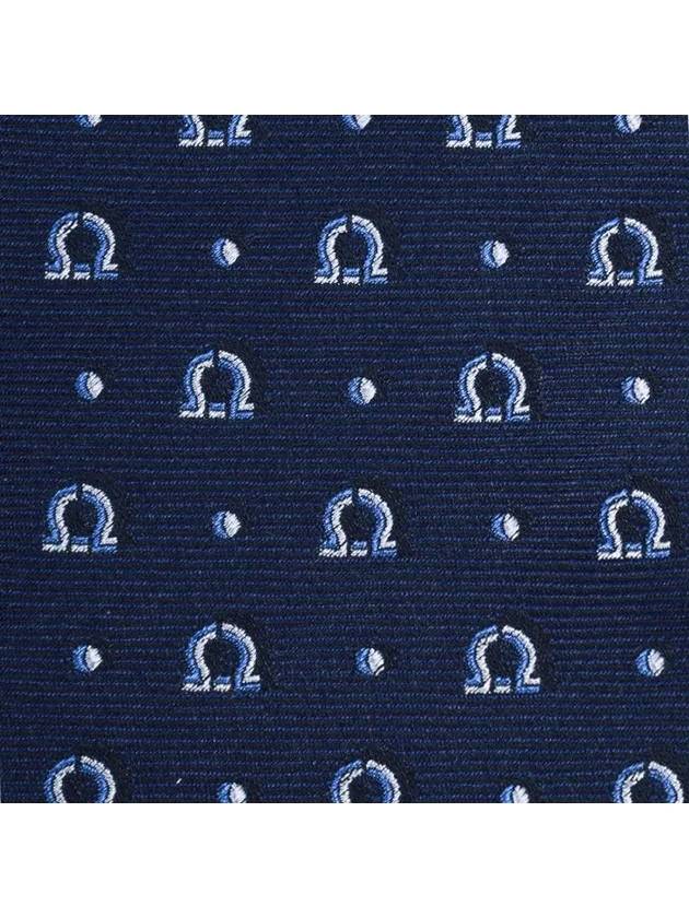 Ferragamo tie 350883 0762039 F NAVY - SALVATORE FERRAGAMO - BALAAN 3