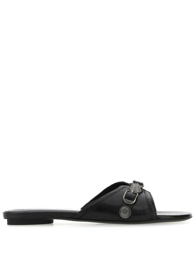 Cagole Flat Slipper Black - BALENCIAGA - BALAAN 2