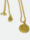 Vintage Classic Coin Pendant Necklace 4ADIA39551 - DIOR - BALAAN 2