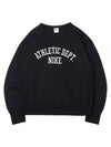 NSW Trend Fleece Crew Sweatshirt Black - NIKE - BALAAN 2