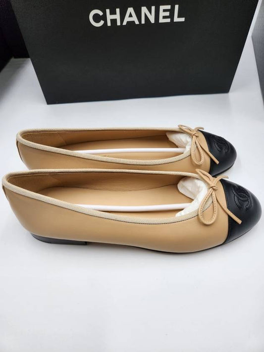 Ballerina Flat Shoes Lambskin Gumbe G02819 - CHANEL - BALAAN 2