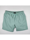 Contrast Stock Water Shorts Washed Green - STUSSY - BALAAN 5