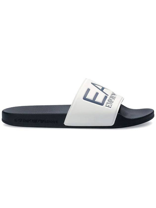 Armani EA7 Logo Sea World Slide Slippers XCP001 B139 - EMPORIO ARMANI - BALAAN 1