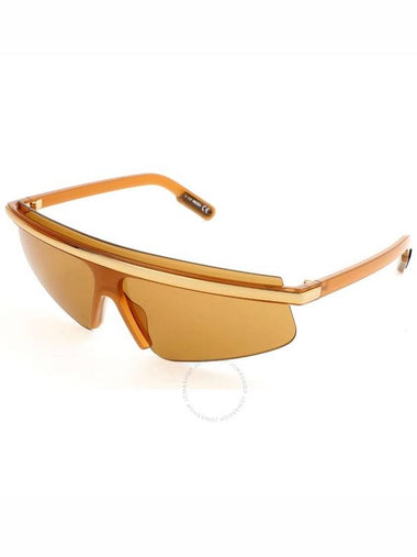 Kenzo Brown Shield Unisex Sunglasses KZ40002I 57E 00 - KENZO - BALAAN 1