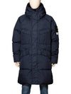 Wappen Patch Crinkle Reps Long Padding Navy - STONE ISLAND - BALAAN 2