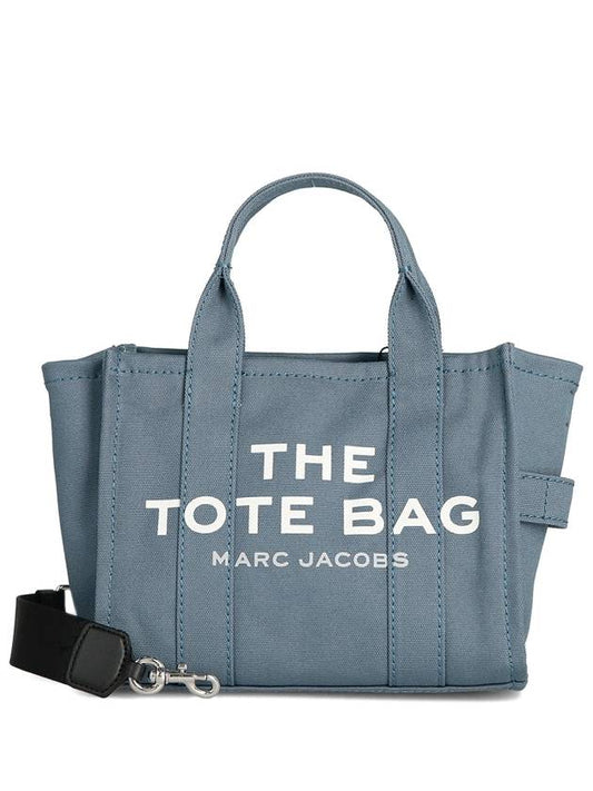 Logo Canvas Small Tote Bag Blue Shadow - MARC JACOBS - BALAAN 2