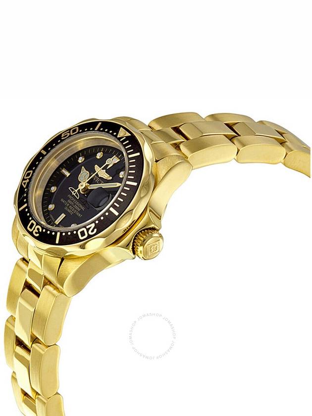 Invicta Pro Diver Gold-plated Black Dial Ladies Watch 8943 - INVICTA - BALAAN 2