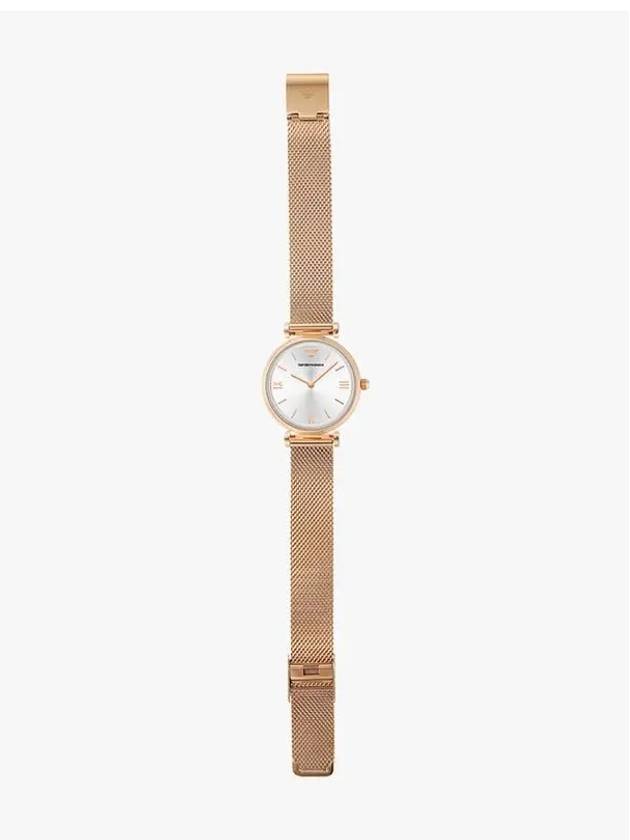 Analog Stainless Steel Metal Watch Rose Gold - EMPORIO ARMANI - BALAAN 4