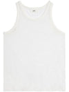 Open Work Sleeveless White - AMI - BALAAN.