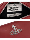 Anna Fake Leather Camera Cross Bag Red - VIVIENNE WESTWOOD - BALAAN 7