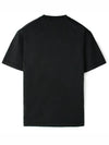 Logo Patch Short Sleeve T-Shirt Black - STONE ISLAND - BALAAN 3