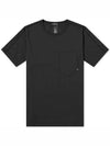 Shadow Project Pocket Short Sleeve T-Shirt Black - STONE ISLAND - BALAAN 2