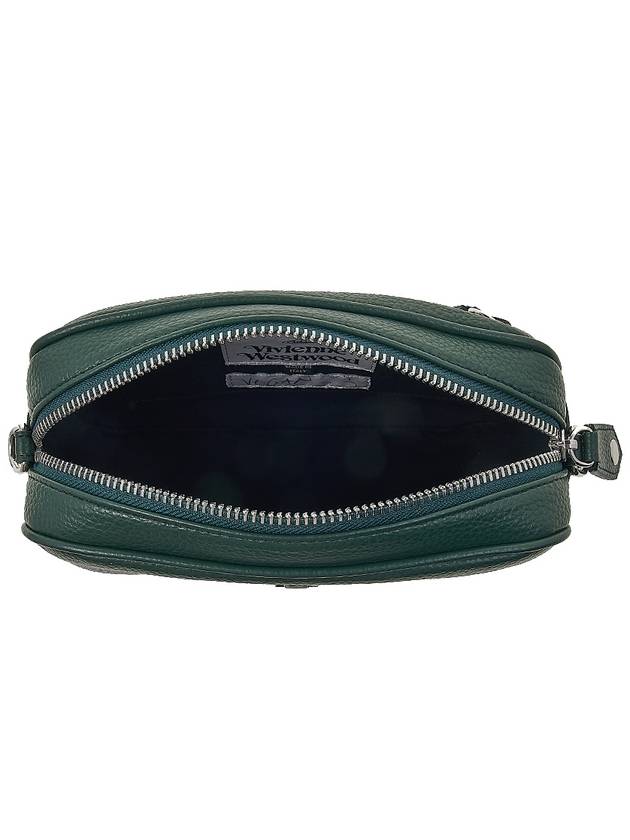 Anna Fake Leather Camera Cross Bag Green - VIVIENNE WESTWOOD - BALAAN 11