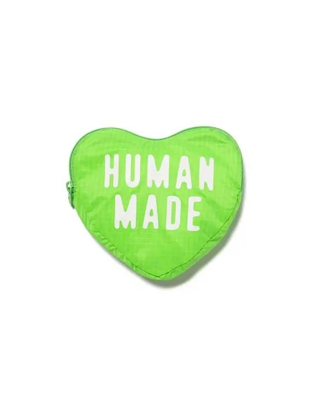 Heart Shopper Bag Green HM27GD048 - HUMAN MADE - BALAAN 2