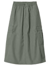 Women s Jet Cargo Long Skirt I033148 1YF02 Green BPG - CARHARTT - BALAAN 1