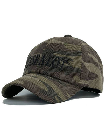 Logo Camo Ball Cap Khaki - CASEALOT - BALAAN 2