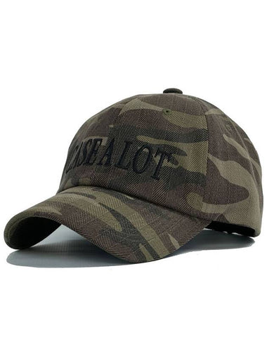 Logo Camo Ball Cap Khaki - CASEALOT - BALAAN 1