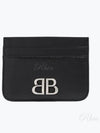 BB Logo Card Wallet Black - BALENCIAGA - BALAAN 2