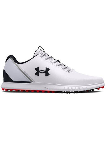 Golf Men's UA Medal 2 Spikeless Golf Shoes White - UNDER ARMOUR - BALAAN 1