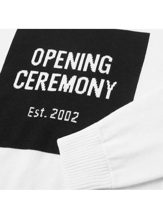 11th Anniversary Box Logo Crew Neck Knit SS19KDN12470 1100 - OPENING CEREMONY - BALAAN 4