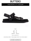 Touch Strap Sandals Black - BUTTERO - BALAAN 3