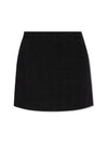 Women's Tweed A-Line Skirt Black - A.P.C. - BALAAN 2