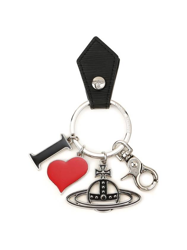 Paglia I LOVE ORB Key Holder Black - VIVIENNE WESTWOOD - BALAAN 2