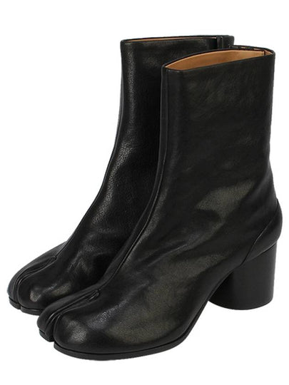 Tabi Lambskin Ankle Middle Boots Black - MAISON MARGIELA - BALAAN 2