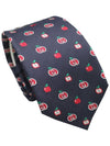 GG Apple Silk Jacquard Tie - GUCCI - BALAAN 2