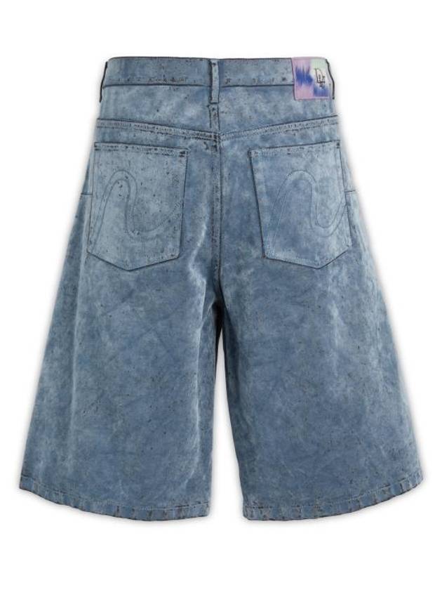 Denim Bermuda Shorts Blue - DIOR - BALAAN 3