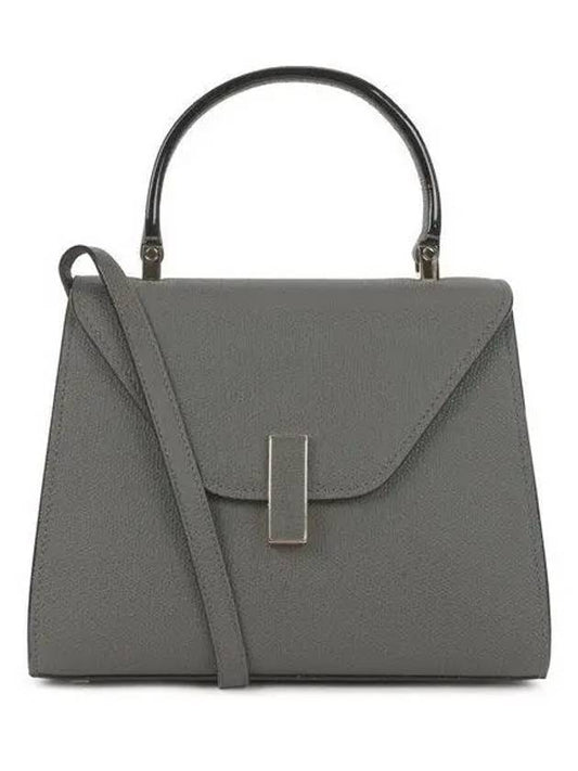 Eside Mini Hand Tote Bag Smokey Gray - VALEXTRA - BALAAN 1