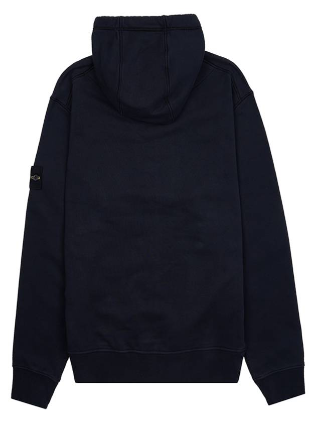 Signature Logo Patch Hoodie Navy - STONE ISLAND - BALAAN 3