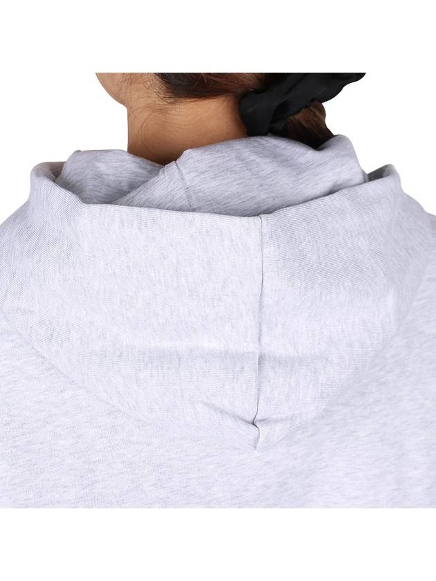 Brushed Logo Hoodie Grey - MSGM - BALAAN 9