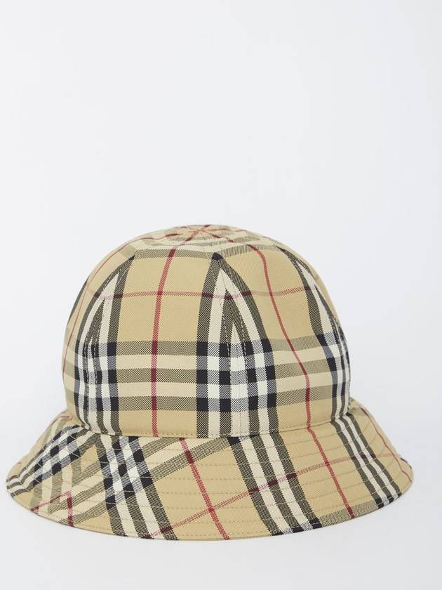 Vintage Check Nylon Bucket Hat Archive Beige - BURBERRY - BALAAN 3