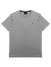 Zebra Logo Cotton Short Sleeve T-Shirt Grey - PAUL SMITH - BALAAN 2