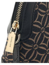 Jet Set Charm Large Dome Cross Bag Black Dark Camel - MICHAEL KORS - BALAAN 10