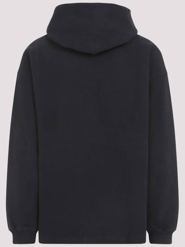 Logo Print Hoodie Black - ACNE STUDIOS - BALAAN 3