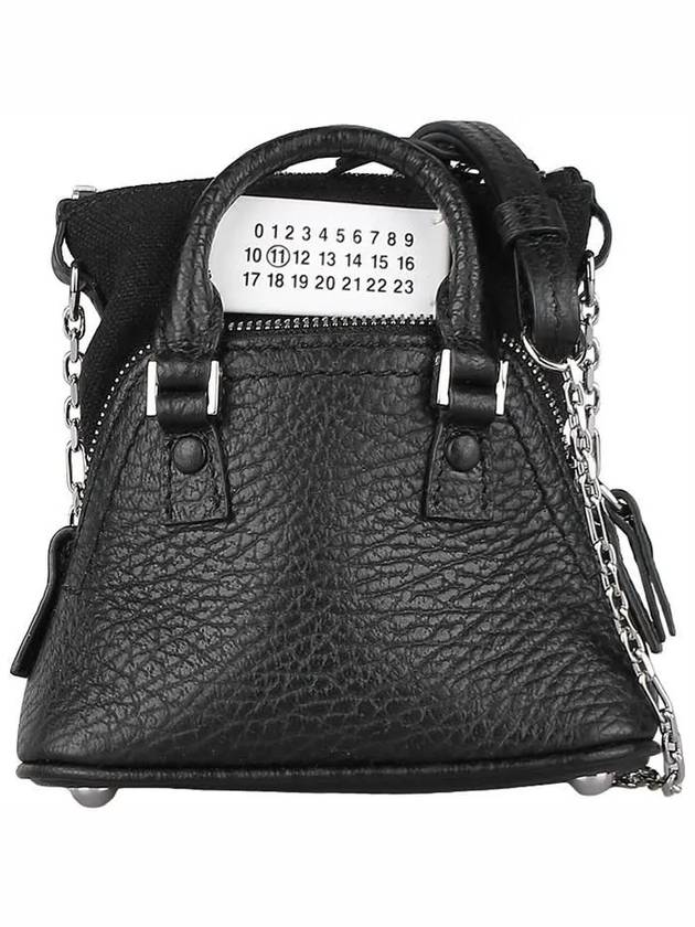 5AC Classic Baby Shoulder Bag Pale Black - MAISON MARGIELA - BALAAN 2