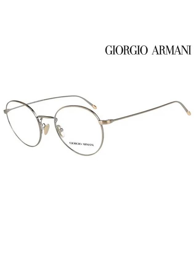 Glasses Frame AR5095 3198 Round Metal Men Women - GIORGIO ARMANI - BALAAN 1