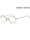 Glasses Frame AR5095 3198 I 49 Round Metal Men Women - GIORGIO ARMANI - BALAAN 1