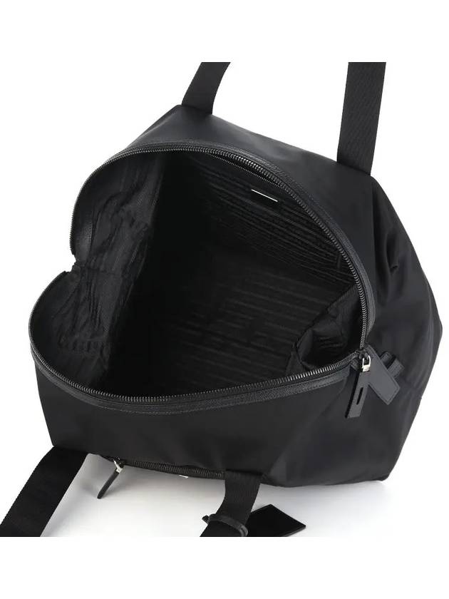 Re-Nylon Saffiano Duffel Bag Black - PRADA - BALAAN 4