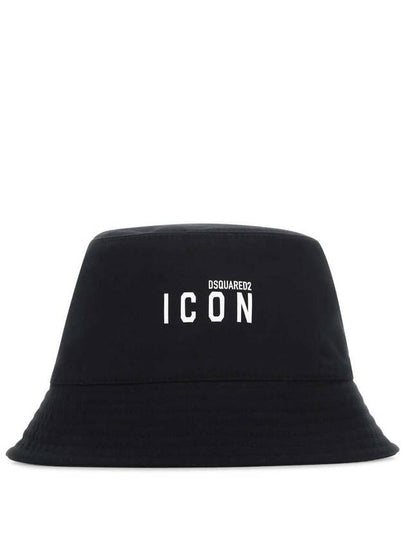 ICON Bucket Hat Black - DSQUARED2 - BALAAN 2