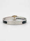 Mini Click Chandal Bracelet Palladium Hardware Noir - HERMES - BALAAN 6